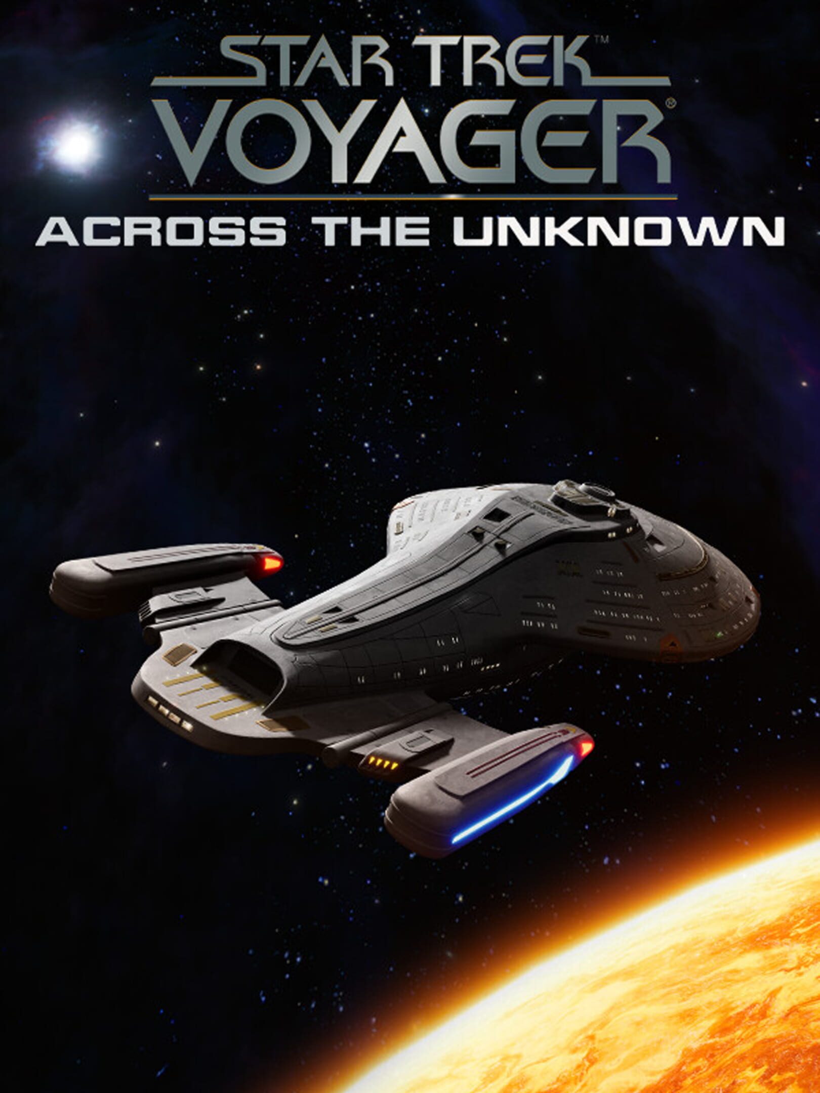 Star Trek: Voyager - Across the Unknown cover
