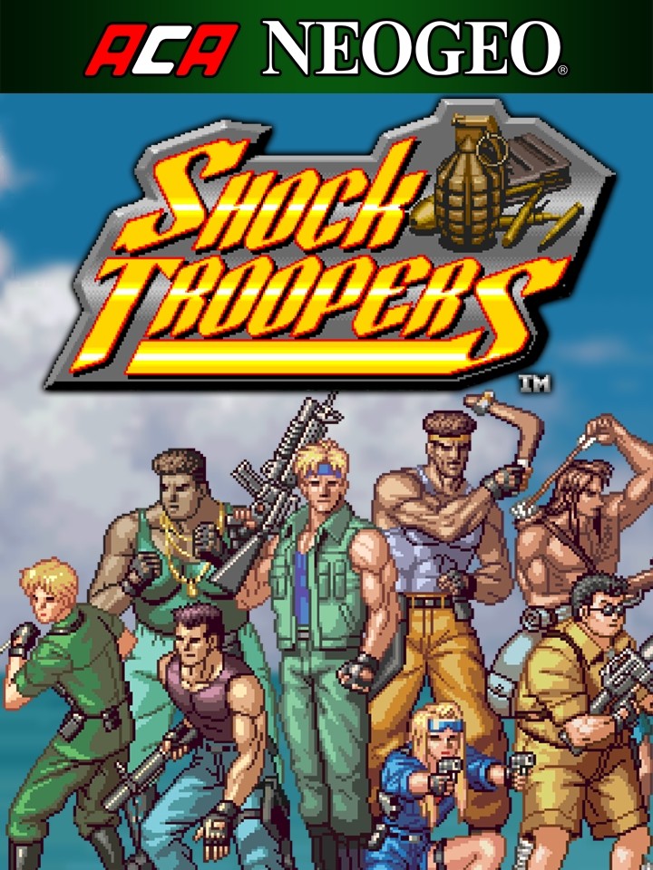 ACA Neo Geo: Shock Troopers cover