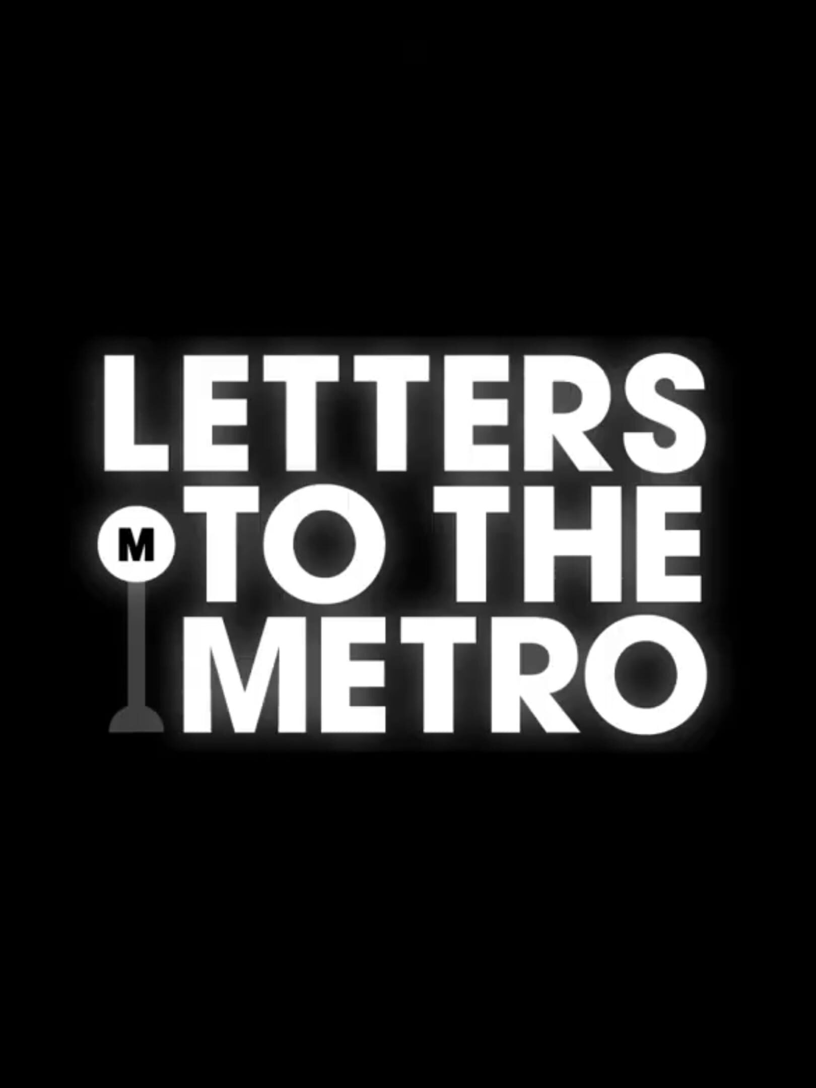 Letters to the Metro cover