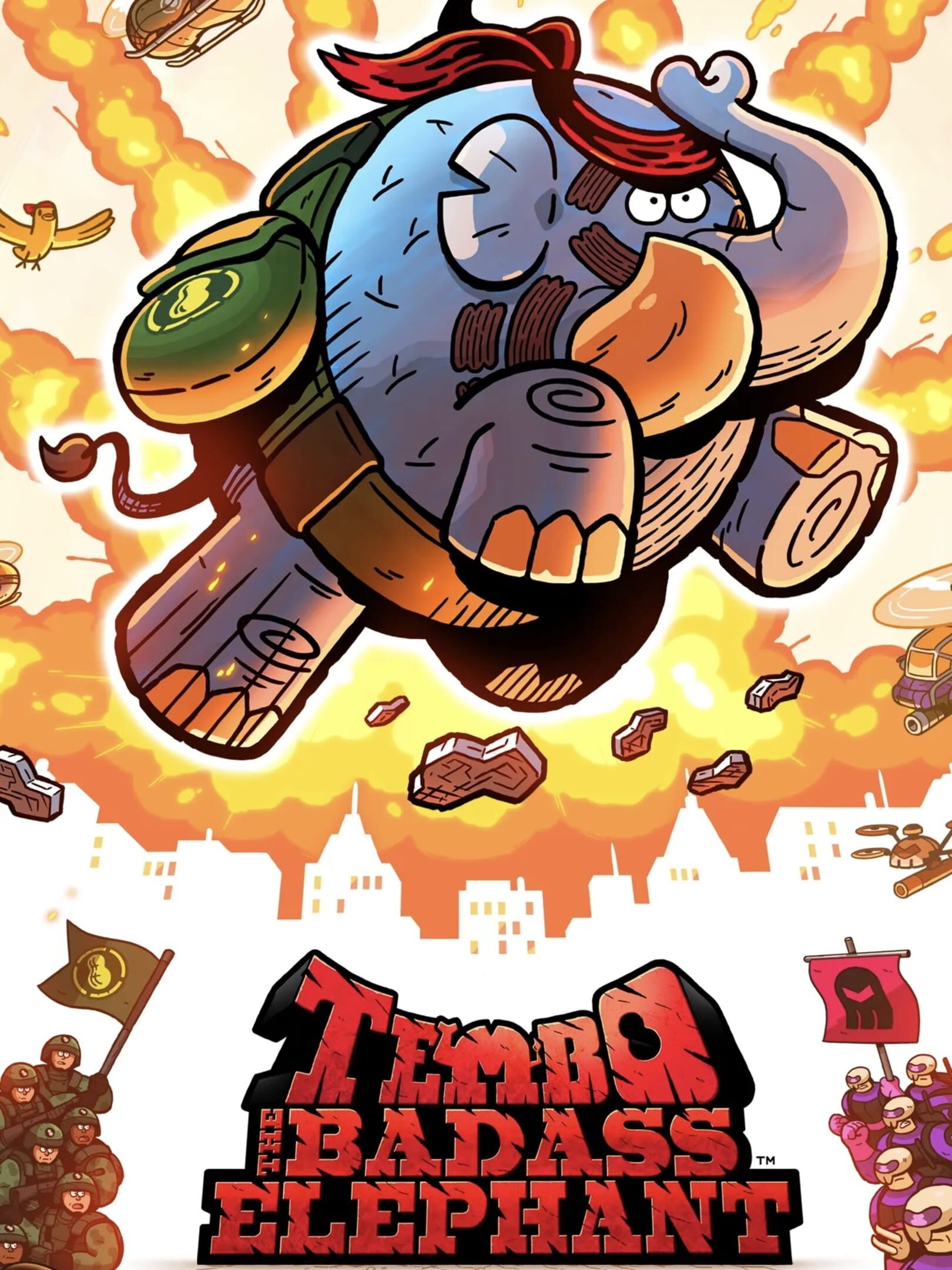 Tembo the Badass Elephant cover