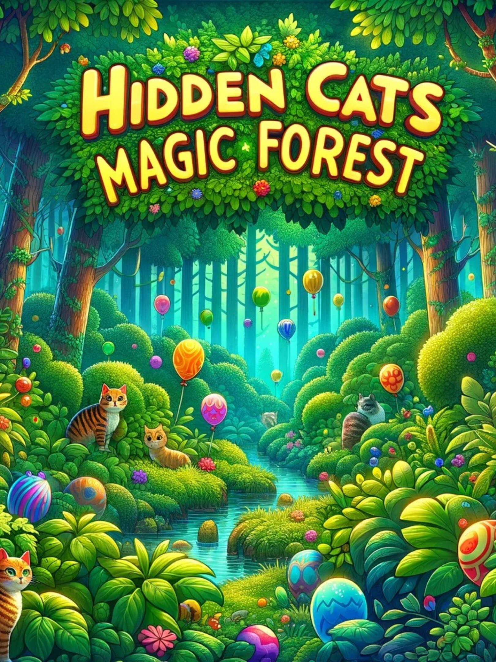 Hidden Cats: Magic Forest cover