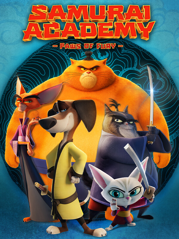 Samurai Academy: Paws of Fury cover