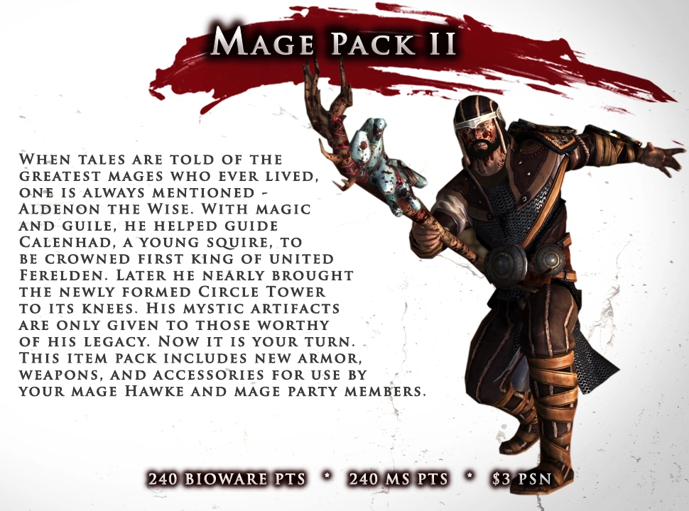 Dragon Age II: Mage Item Pack II cover