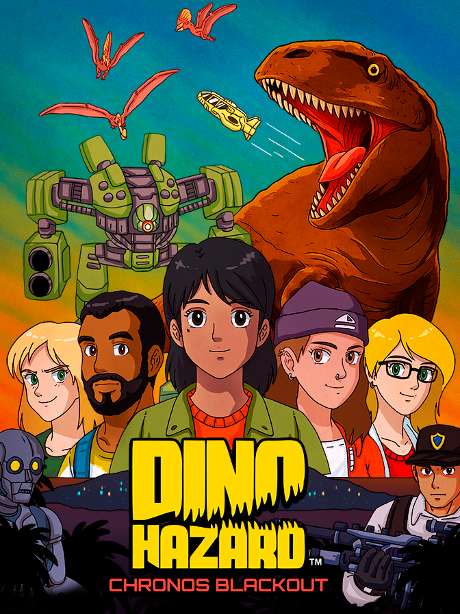 Dino Hazard: Chronos Blackout cover