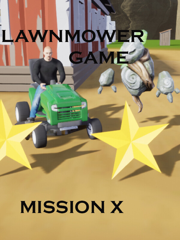 Lawnmower Game: Mission X cover