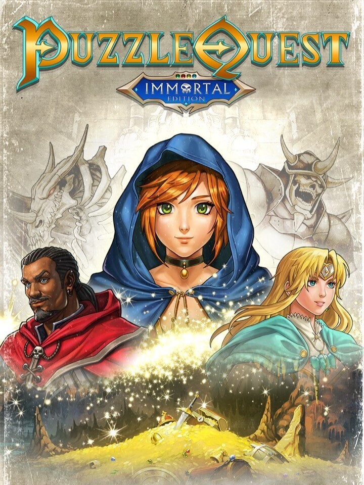 Puzzle Quest: Immortal Edition cover