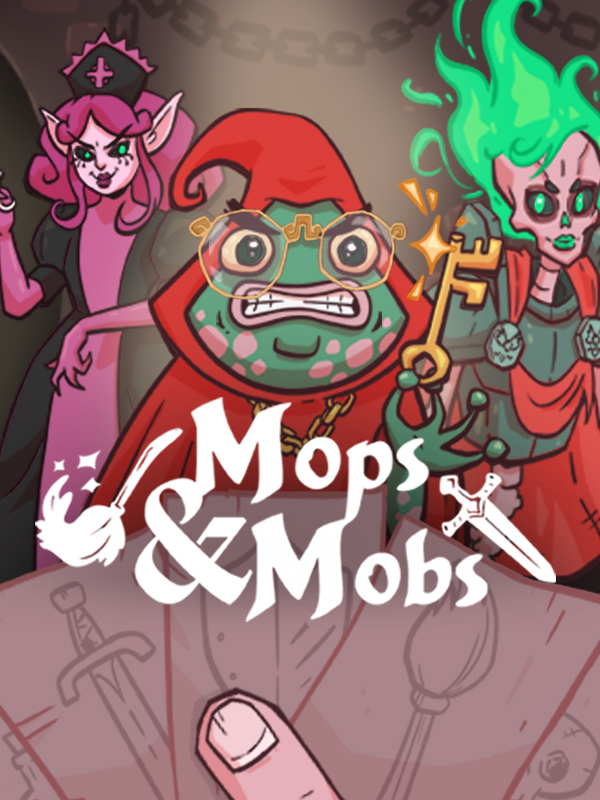 Mops & Mobs: A Sweeping Dungeon Novel cover