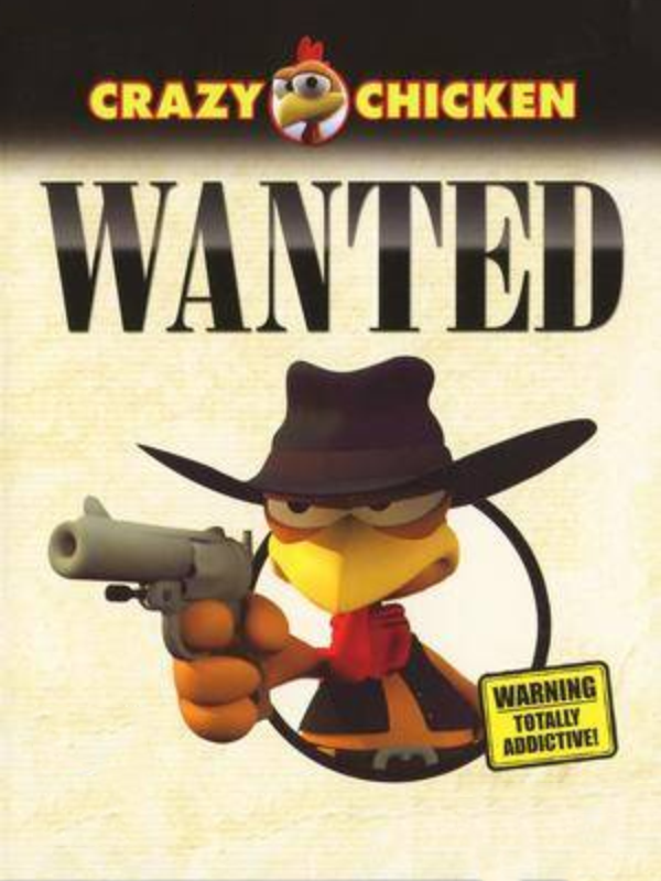 Crazy Chicken: Wanted cover