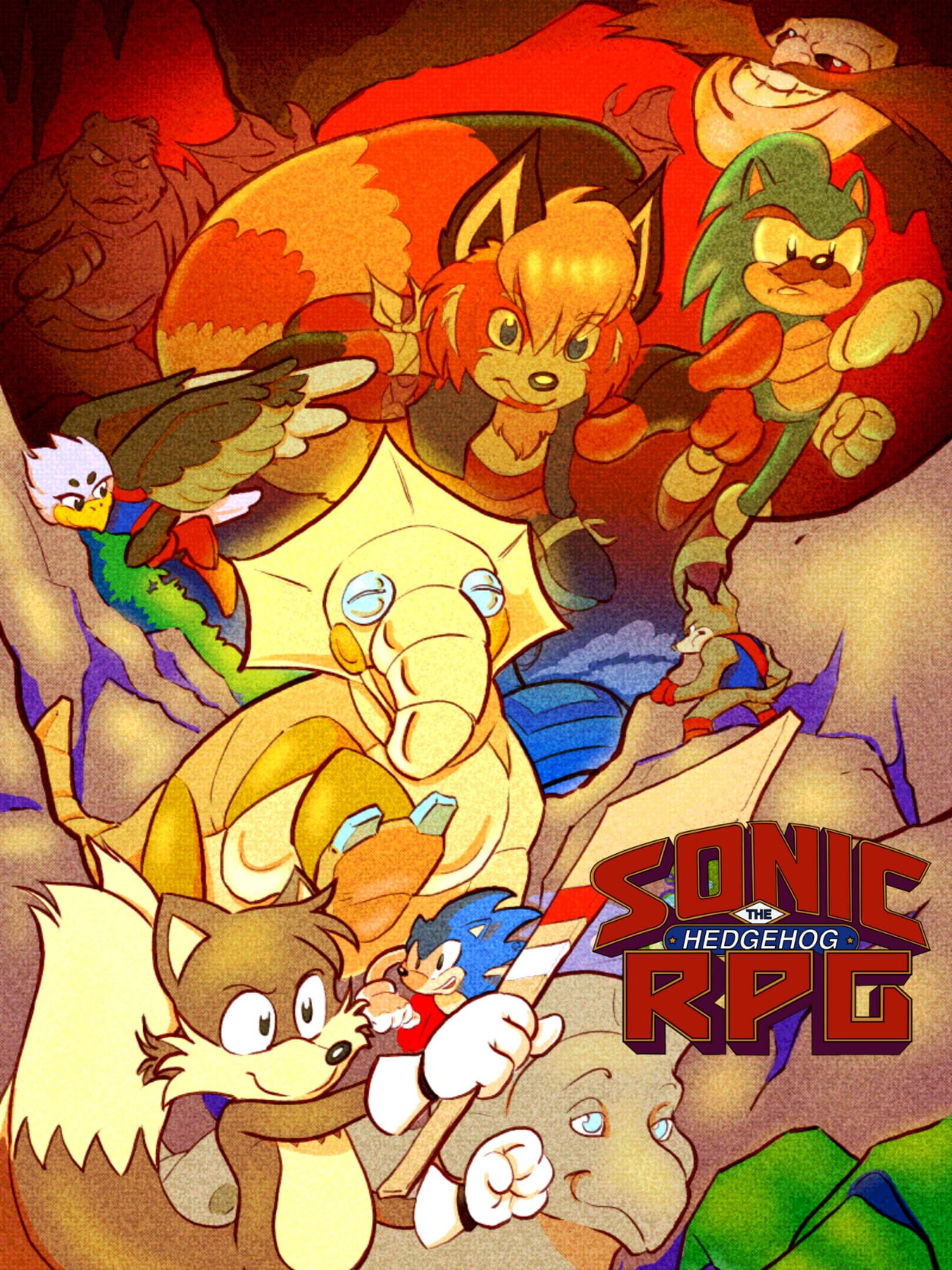 Sonic the Hedgehog RPG: Past, Present, & Future cover