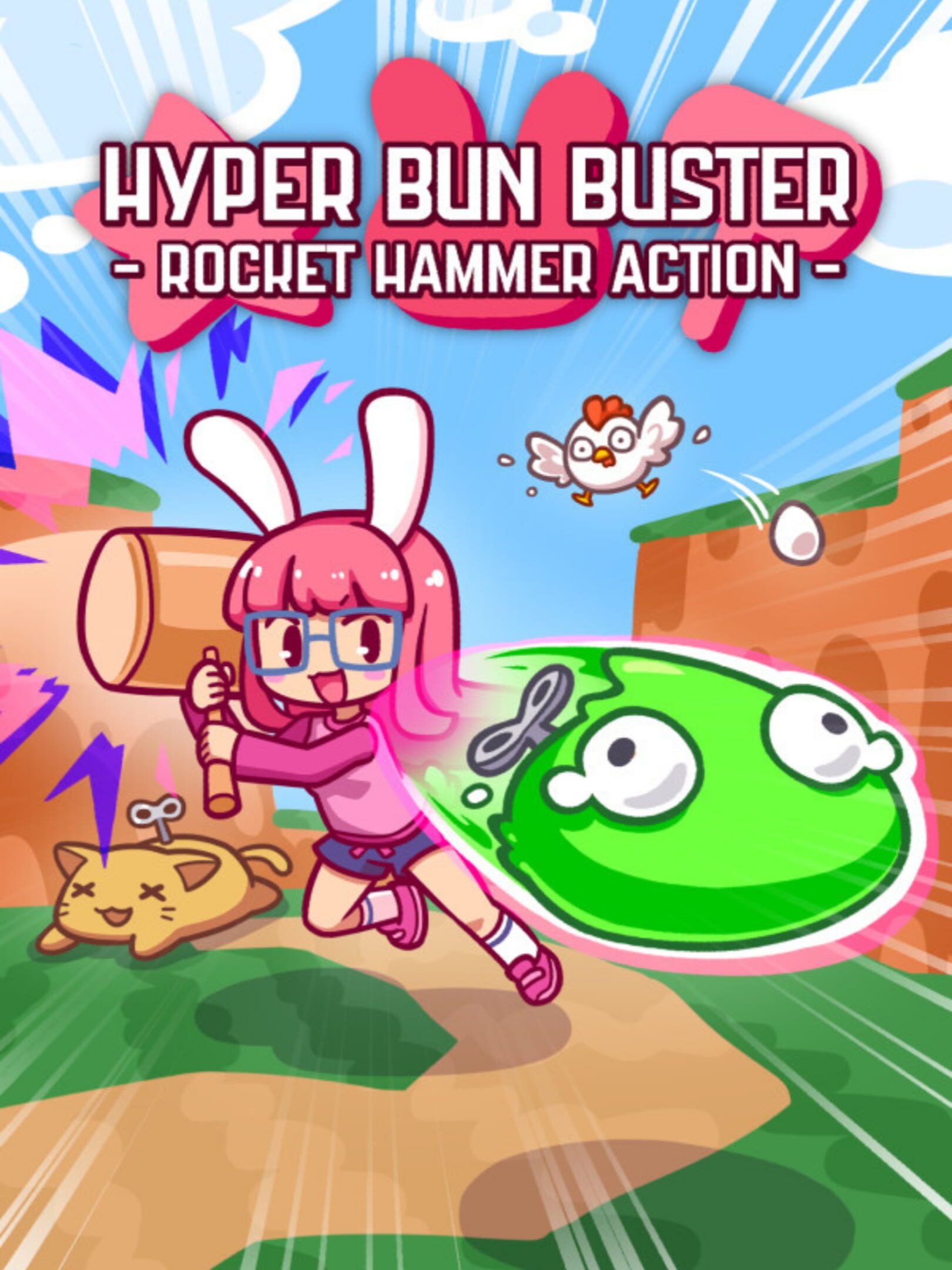 Hyper Bun Buster: Rocket Hammer Action cover