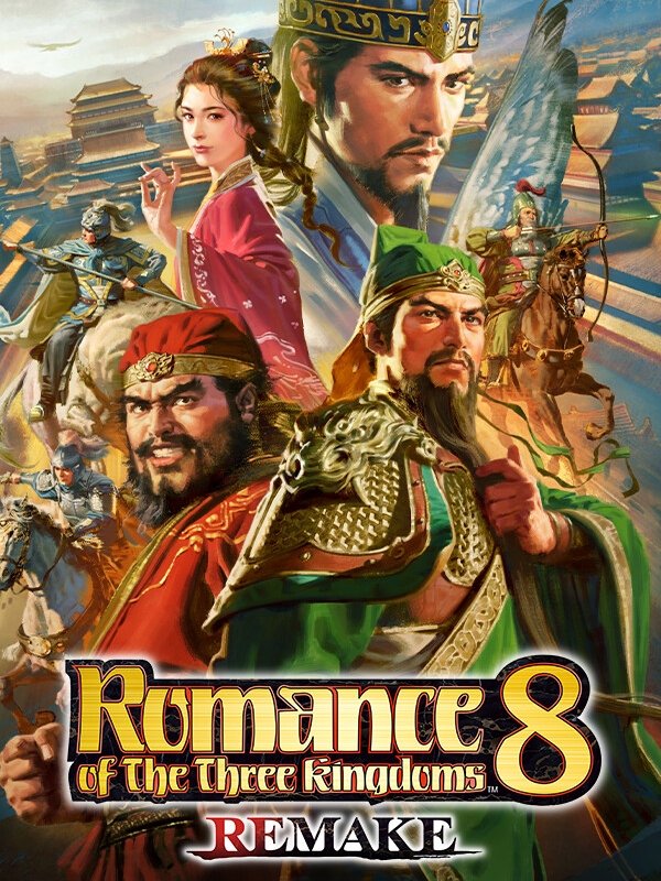 Romance of the Three Kingdoms 8 Remake cover