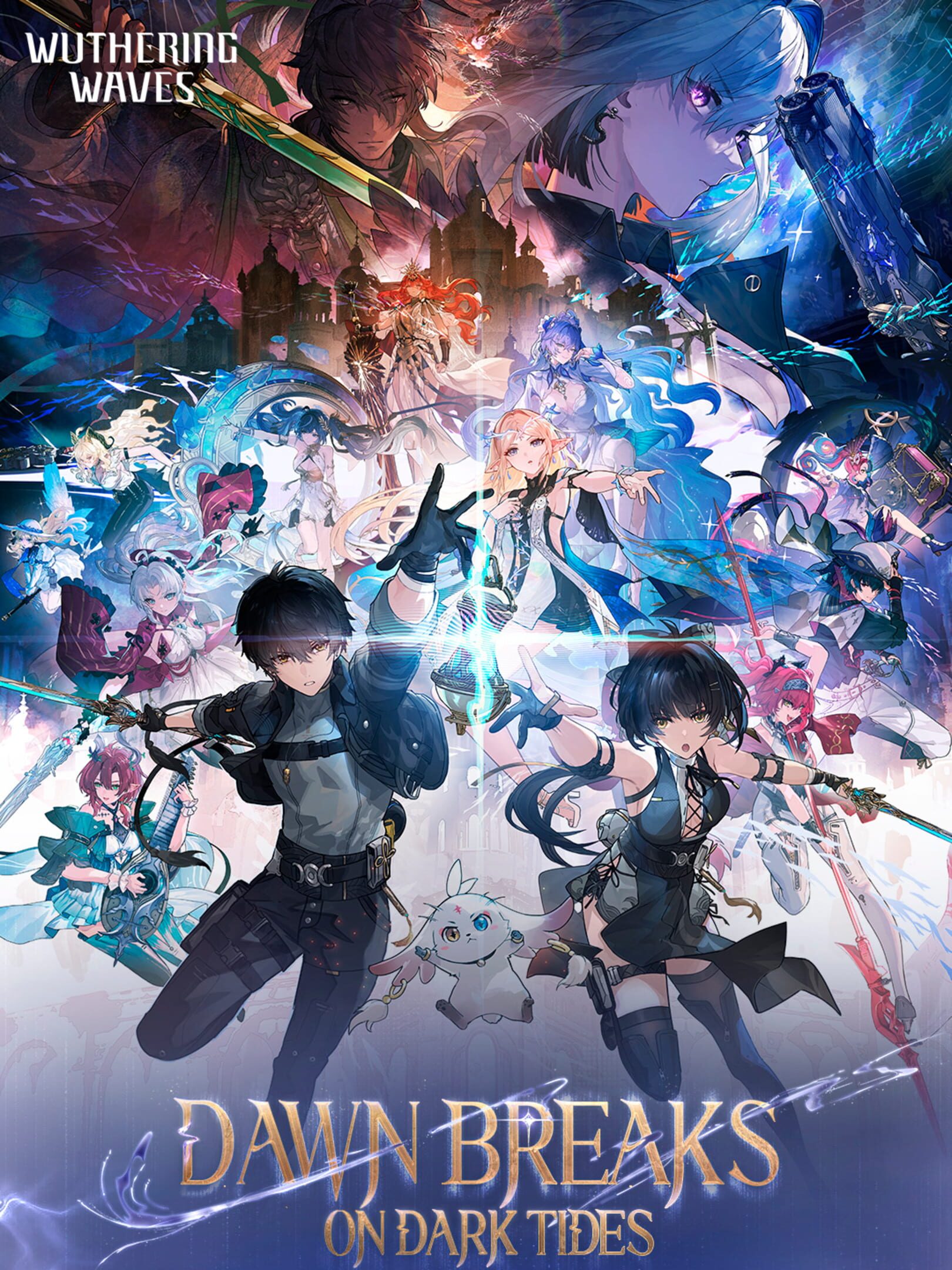 Wuthering Waves: Dawn Breaks on Dark Tides cover