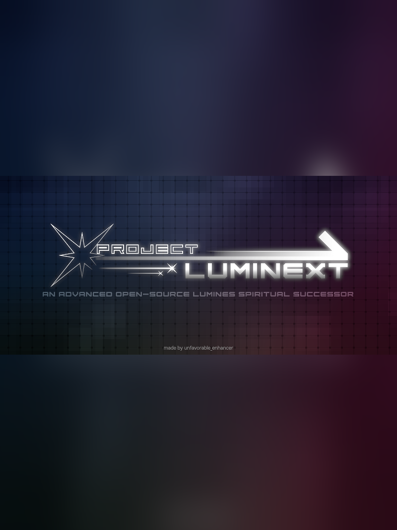 Project Luminext cover