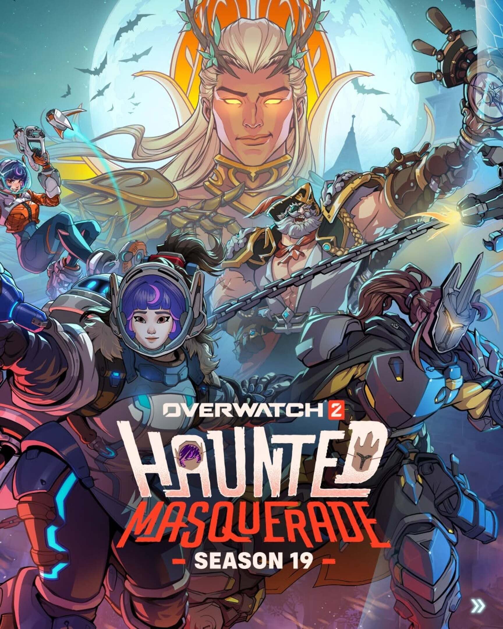 Overwatch 2: Season 19 - Haunted Masquerade cover
