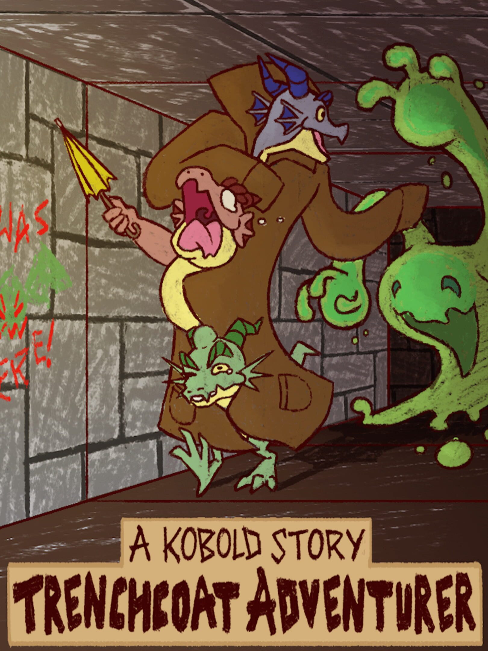 A Kobold Story : Trenchcoat Adventurer cover