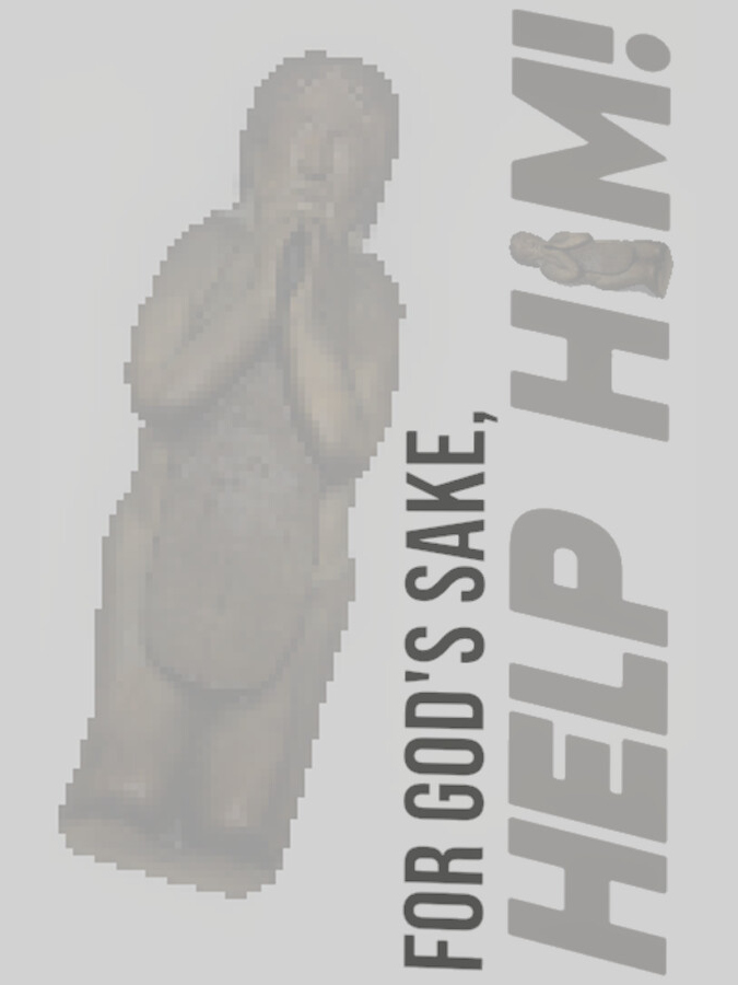 For God's Sake, Help Him! cover