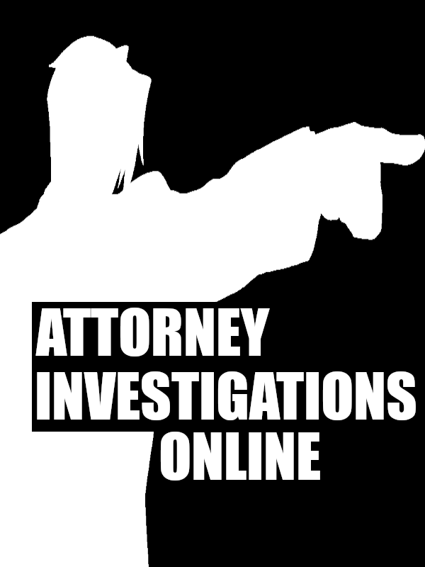 Attorney Investigations Online cover