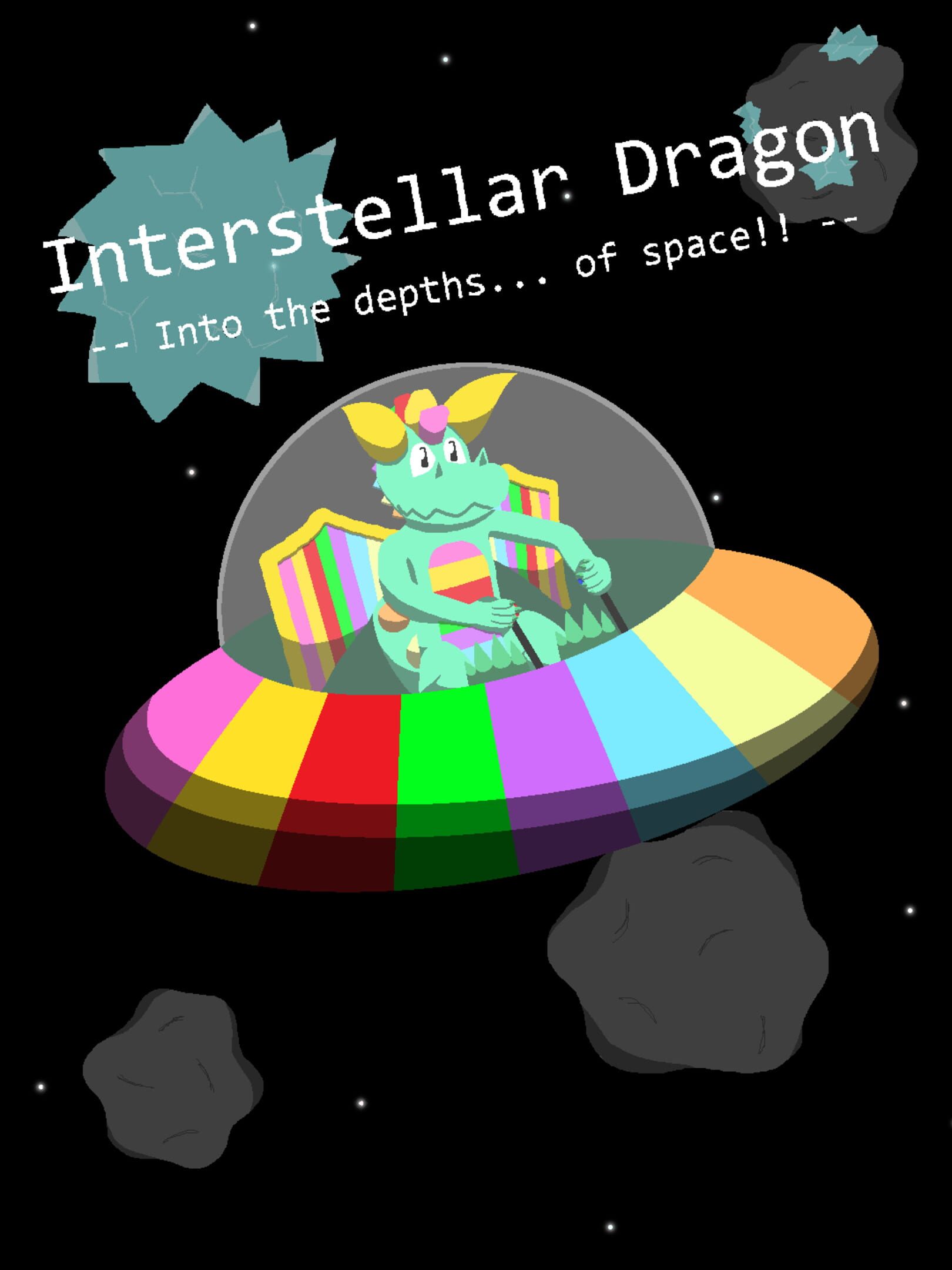 Interstellar Dragon: Into the depths... of space! cover