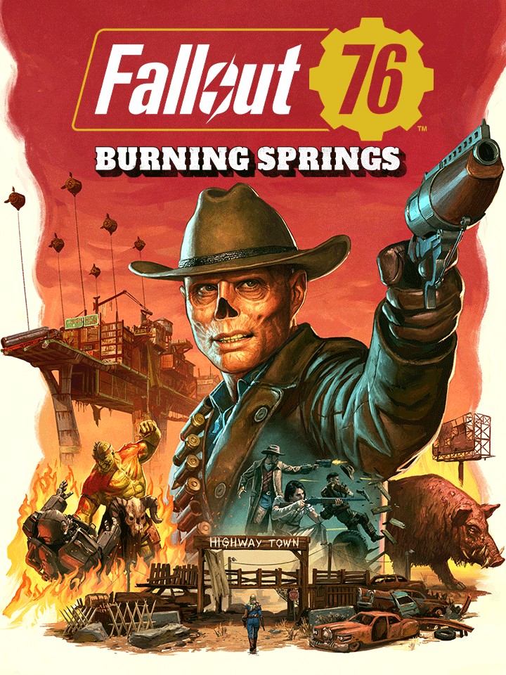 Fallout 76: Burning Springs cover