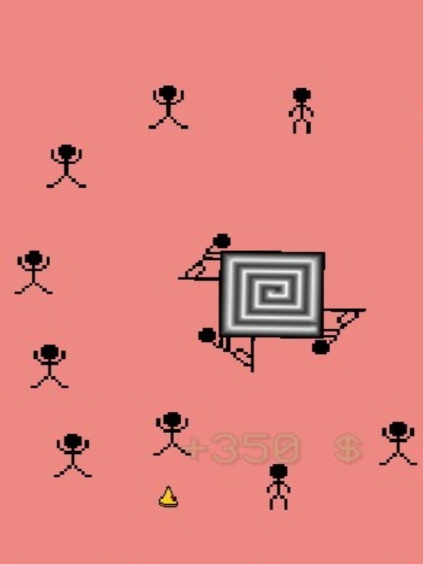 Push the square cover