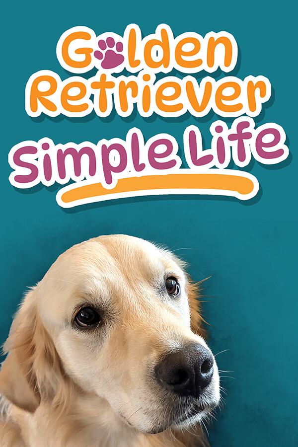 Golden Retriever Simple Life cover