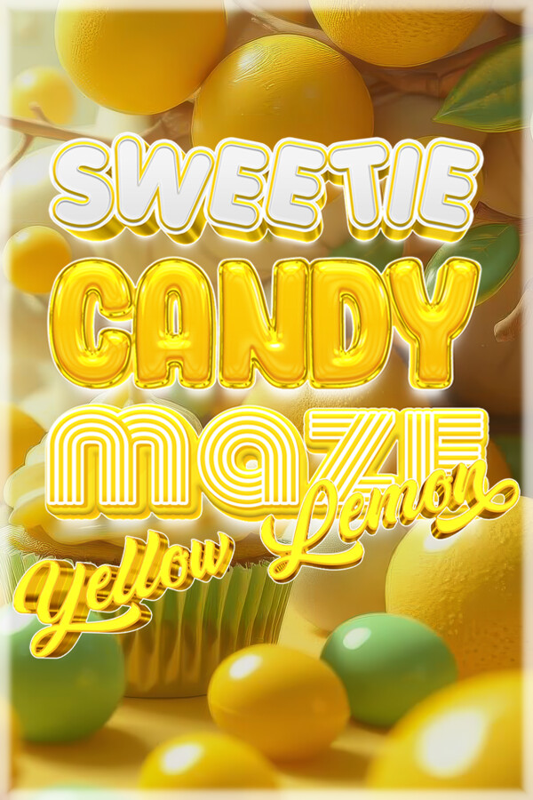 Sweetie Candy Maze: Yellow Lemon cover