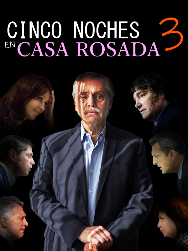 Cinco Noches en Casa Rosada 3 cover