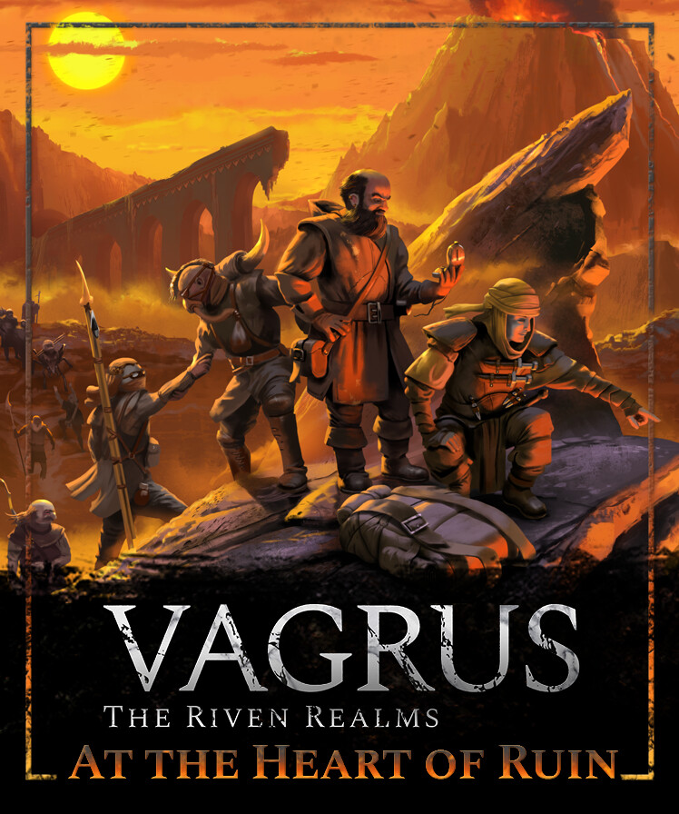 Vagrus: The Riven Realms - At the Heart of Ruin cover