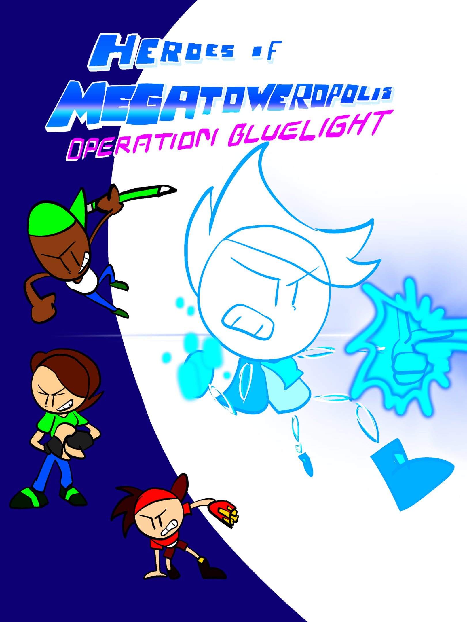 Heroes of Megatoweropolis: Operation Bluelight cover
