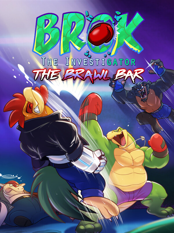 Brok the Investigator: The Brawl Bar cover
