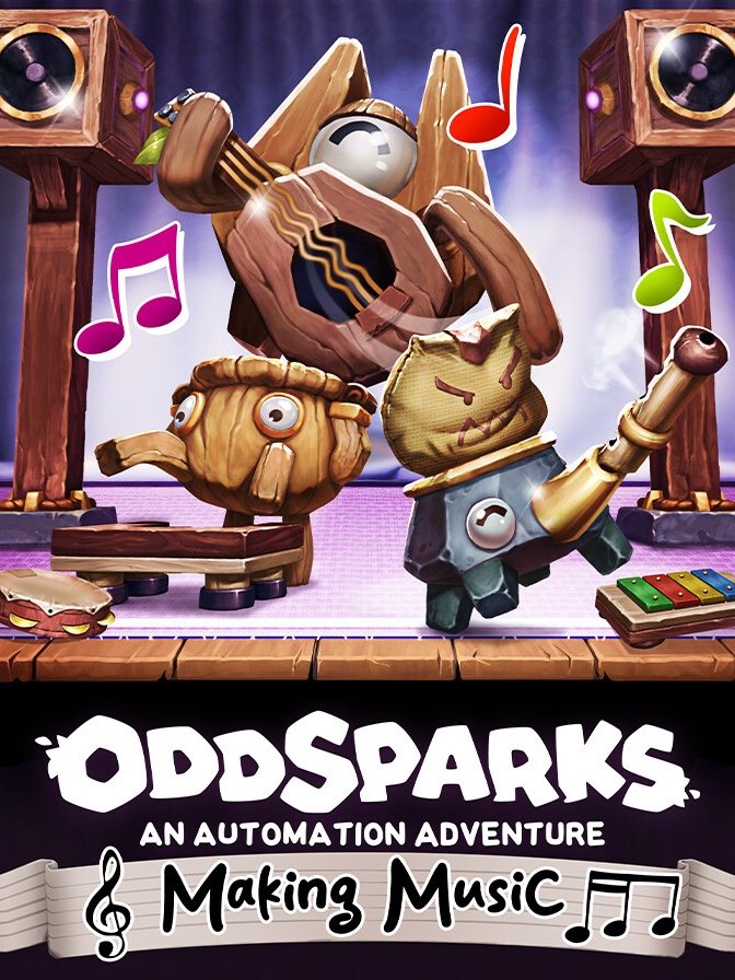 Oddsparks: An Automation Adventure - Making Music cover