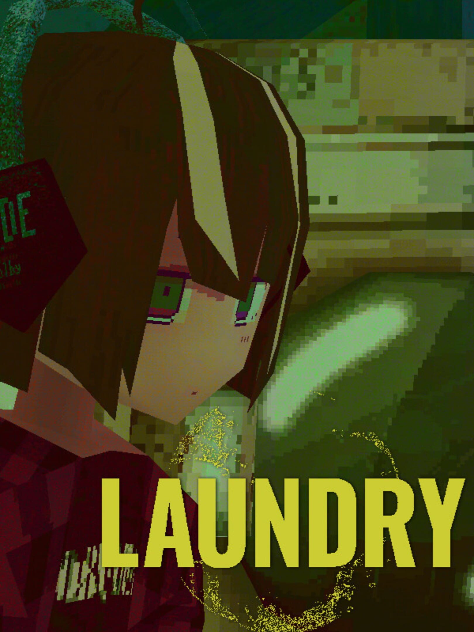 Laundry wallpaper