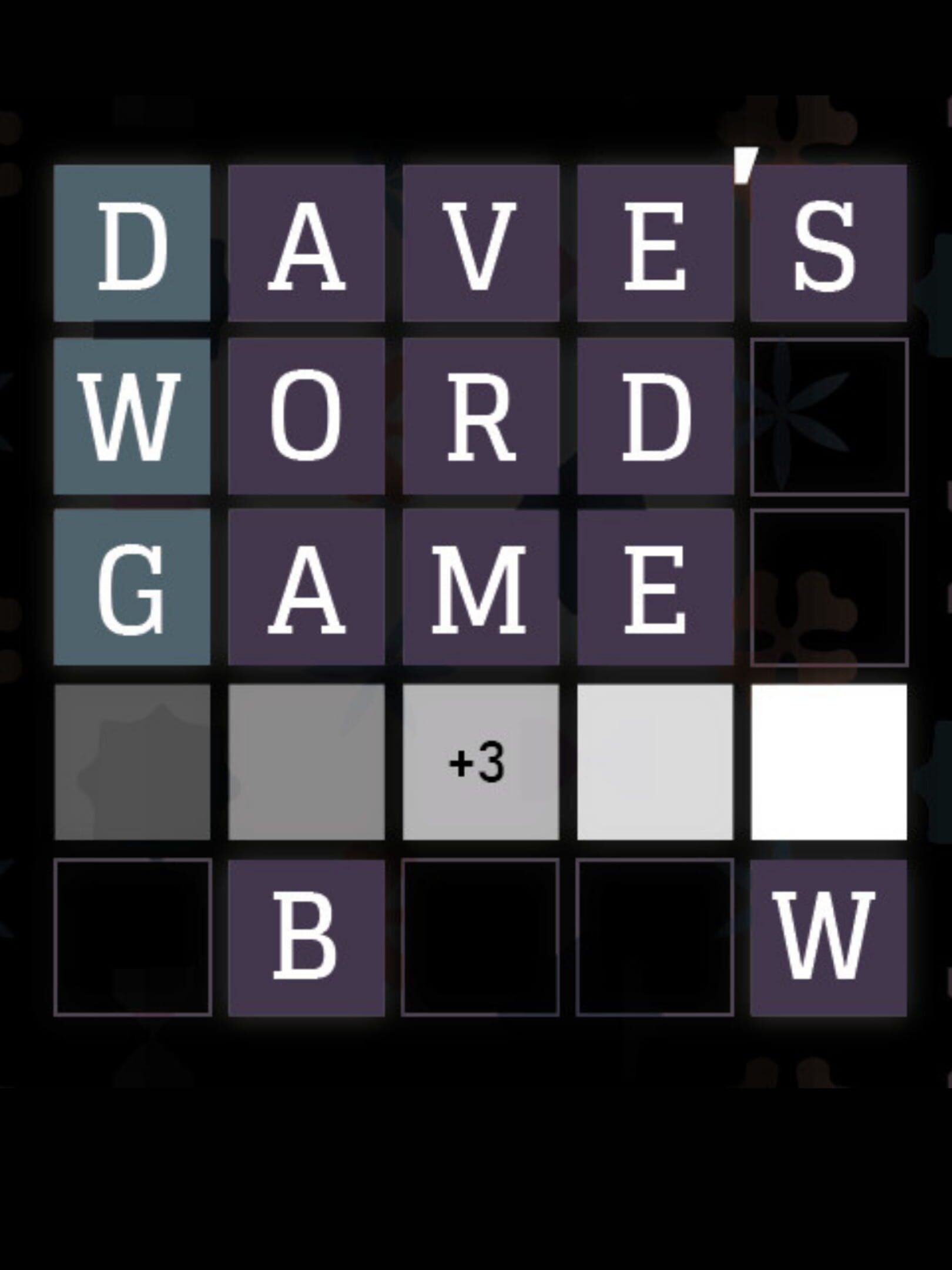 Dave's Word Game cover