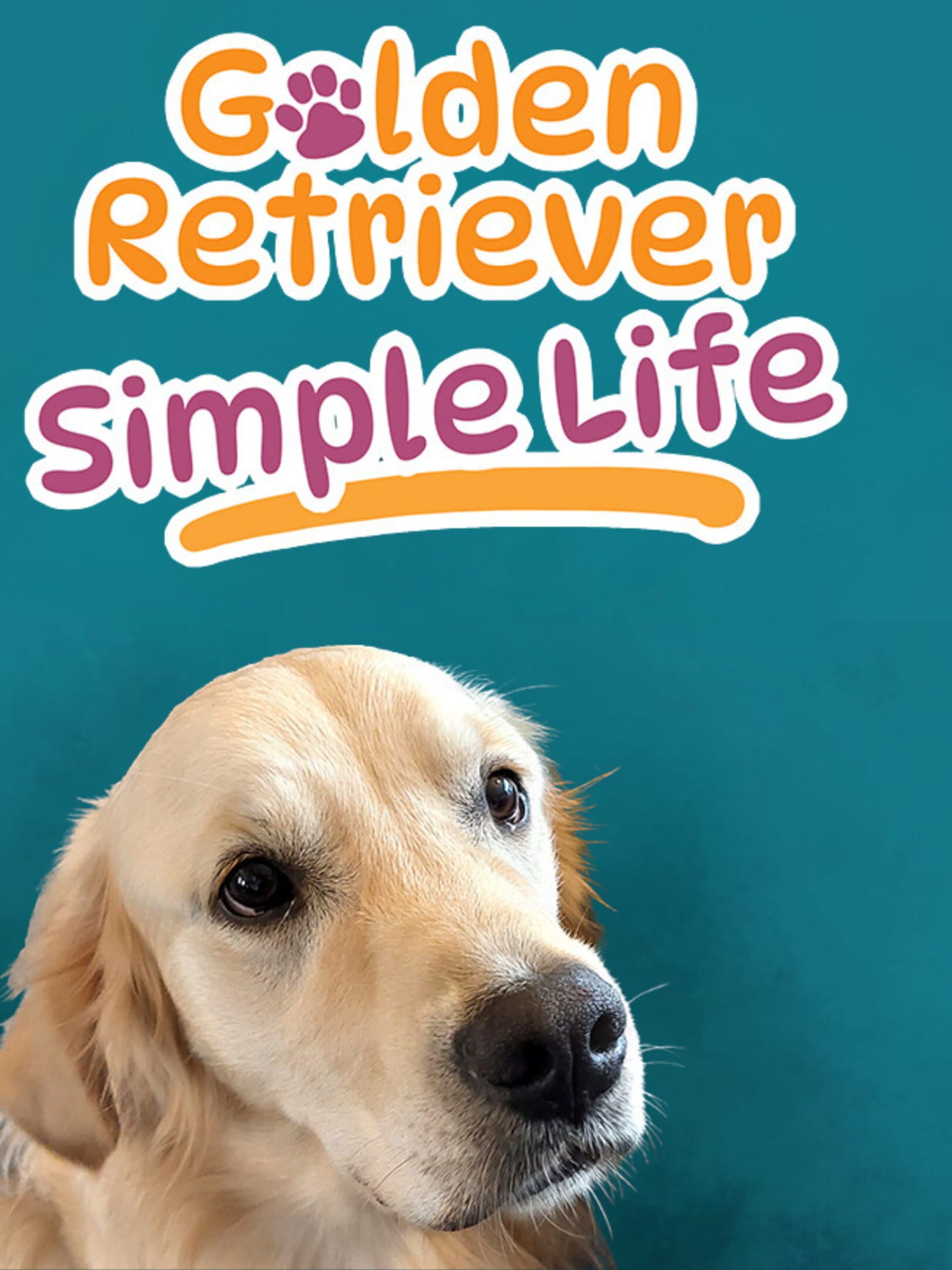 Golden Retriever Simple Life cover