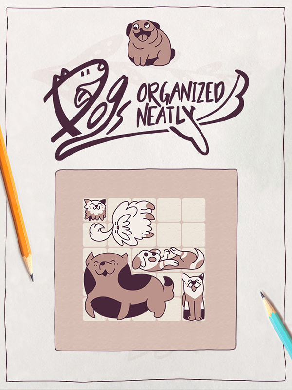 Dogs Organized Neatly cover