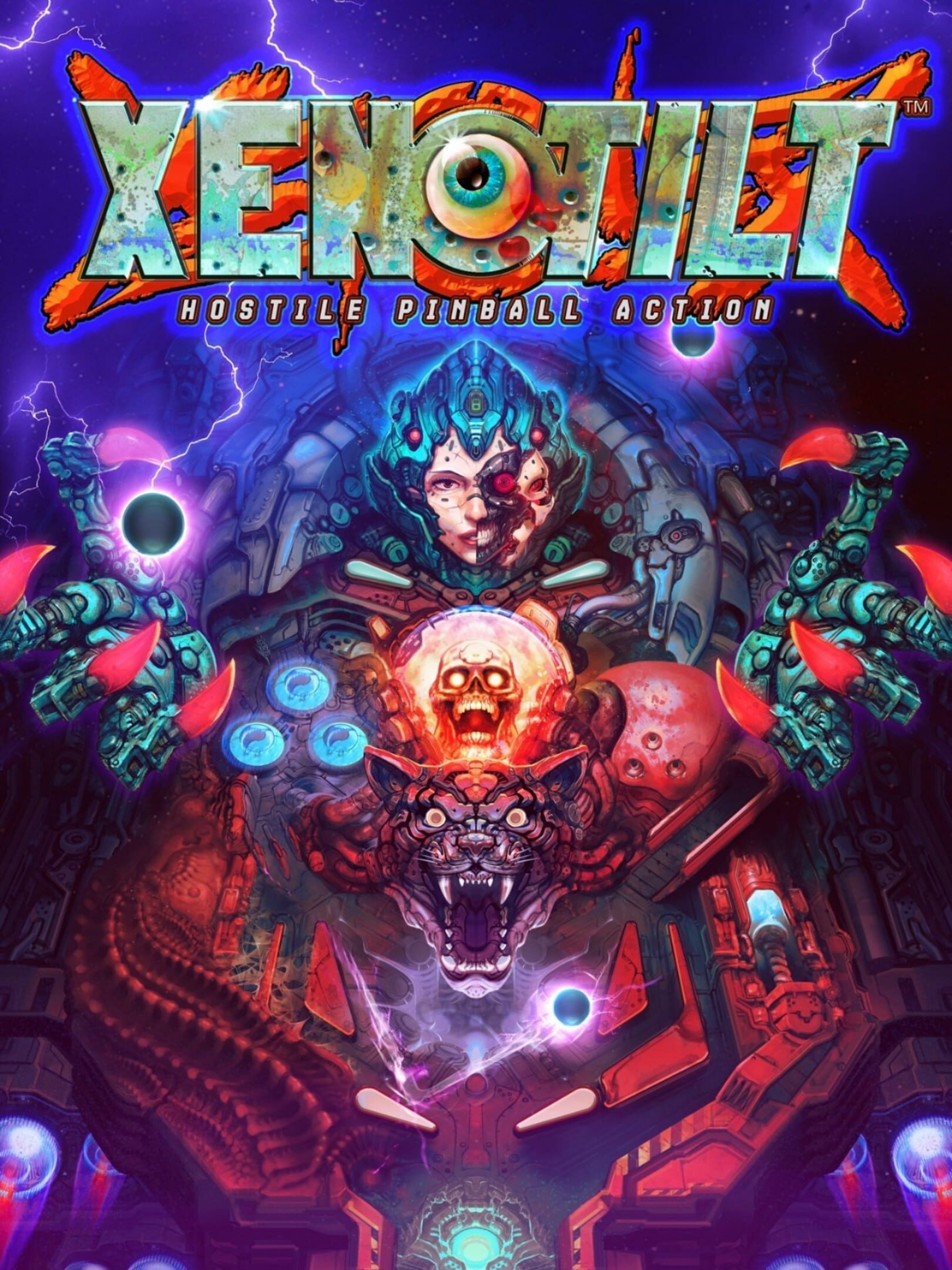 Xenotilt: Hostile Pinball Action cover
