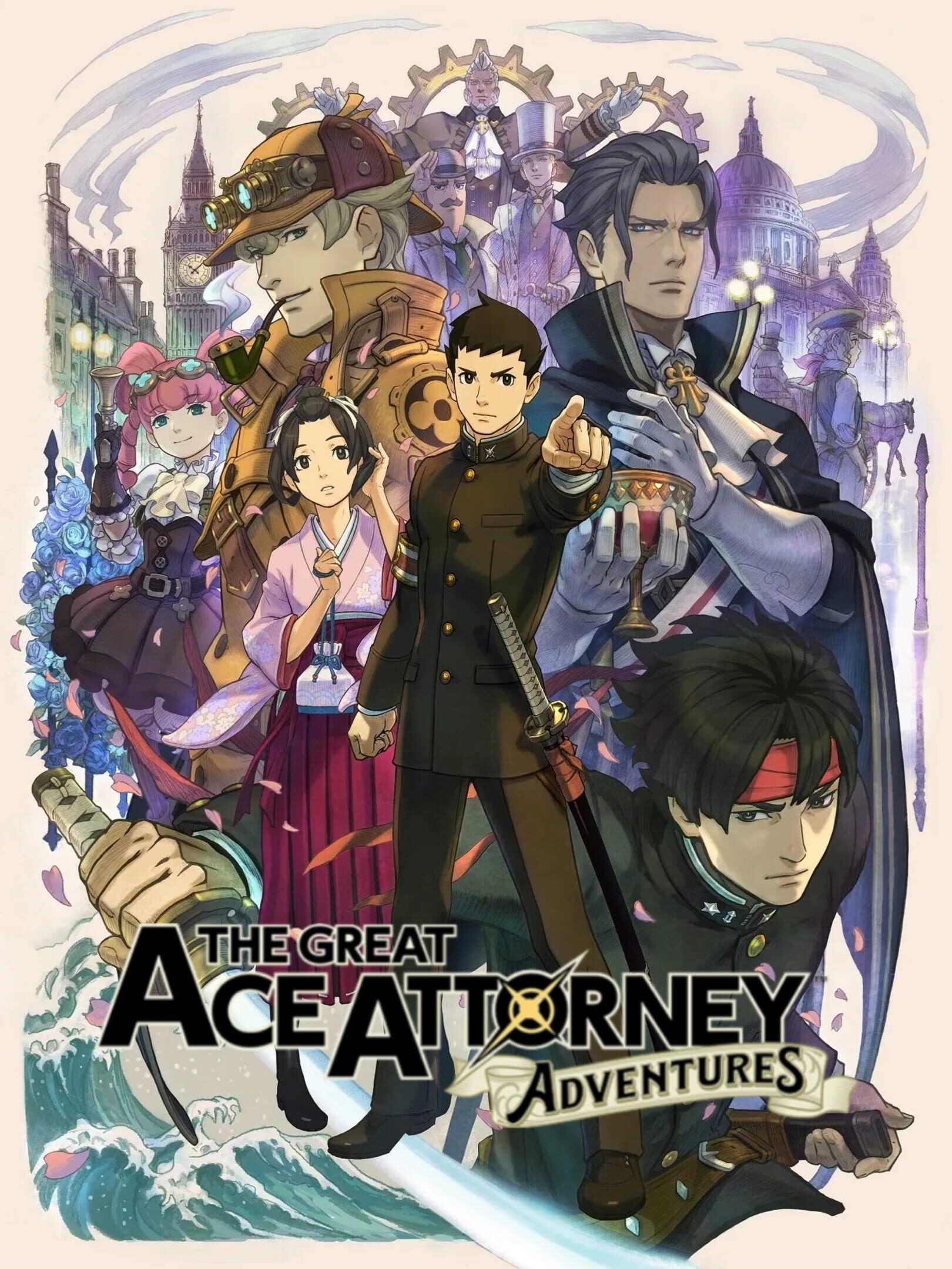 The Great Ace Attorney: Adventures cover