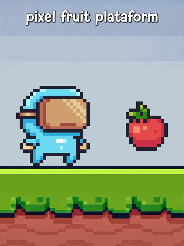Pixel Fruit Platform cover