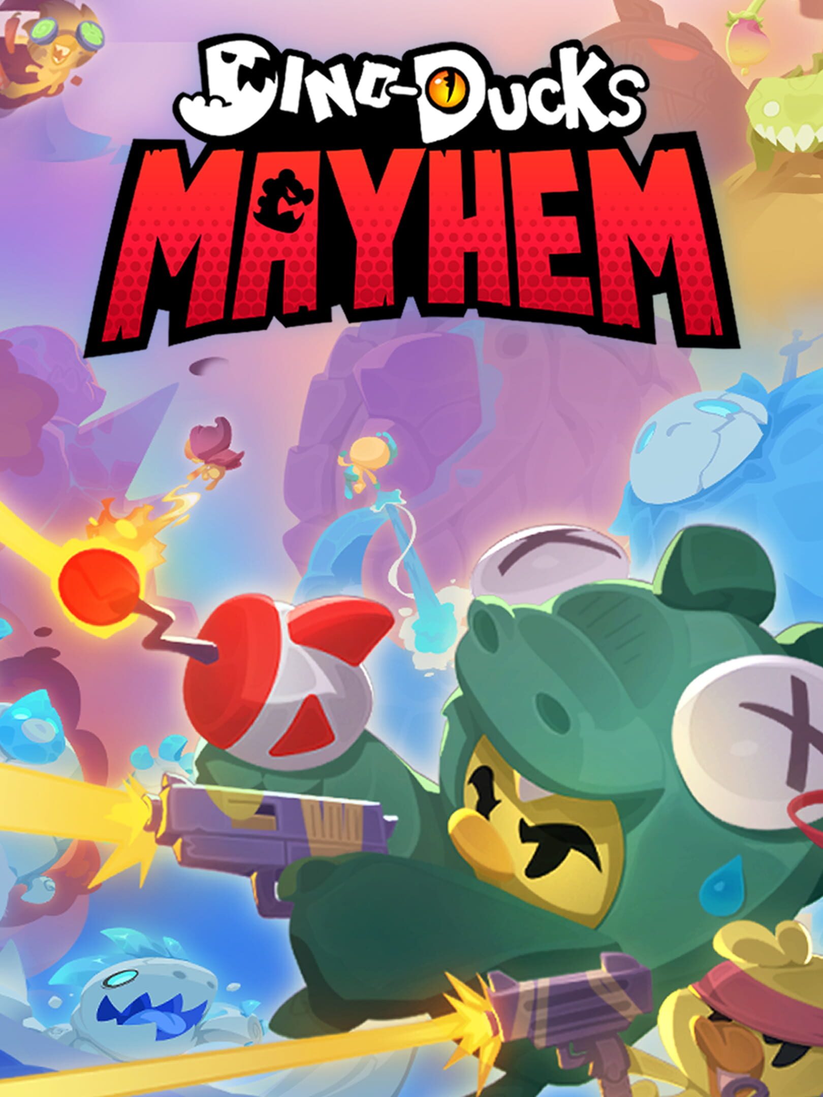Dino-Ducks Mayhem cover