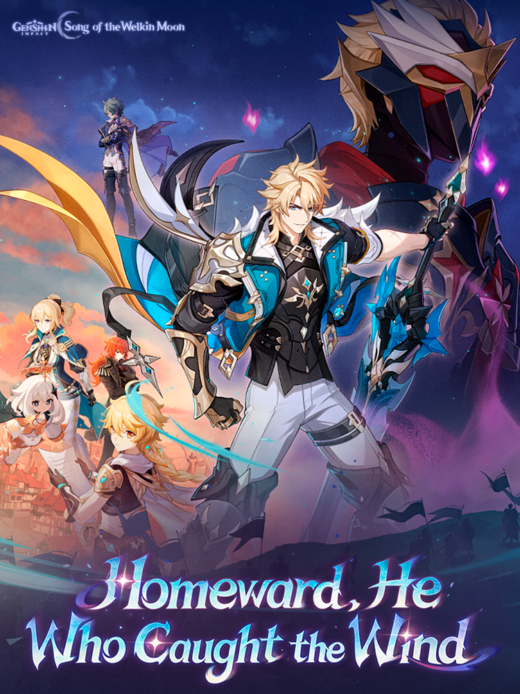 Genshin Impact: Homeward, He Who Caught the Wind cover