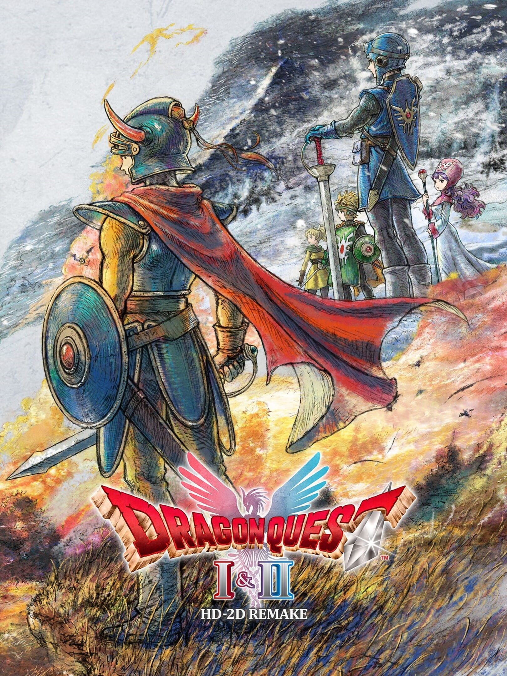 Dragon Quest I & II HD-2D Remake cover