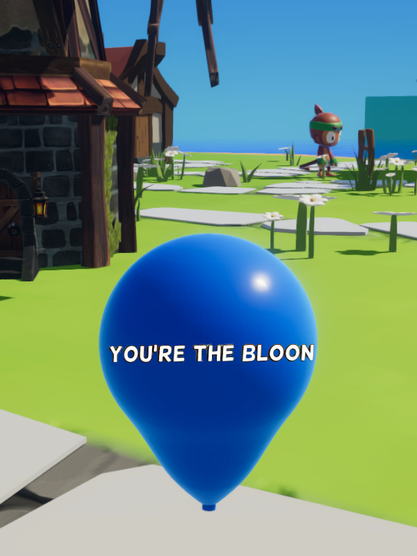 Bloons But You're the Bloon cover