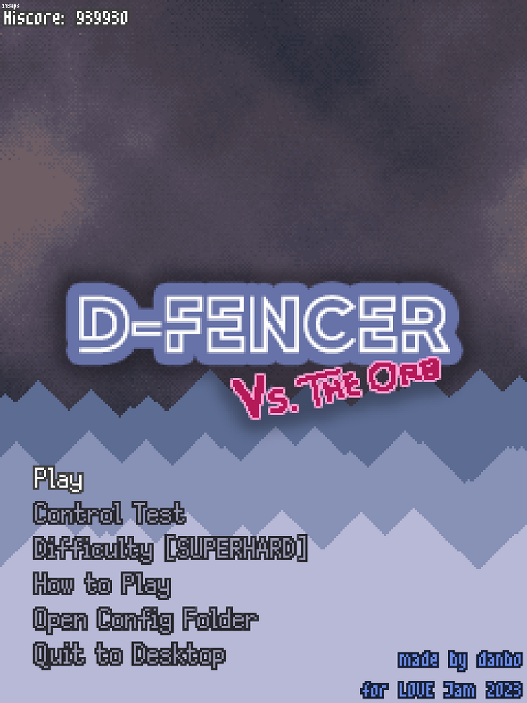 D-Fencer Vs The Orb cover