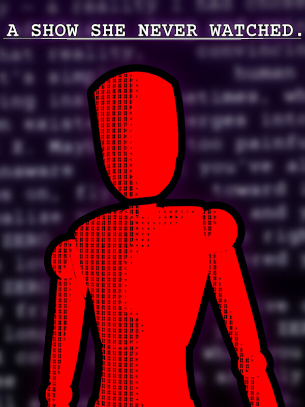 A show she never watched. cover