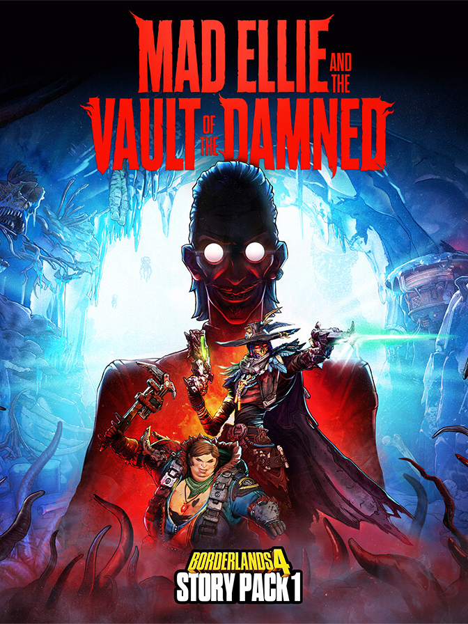 Borderlands 4: Story Pack 1 - Mad Ellie and the Vault of the Damned cover