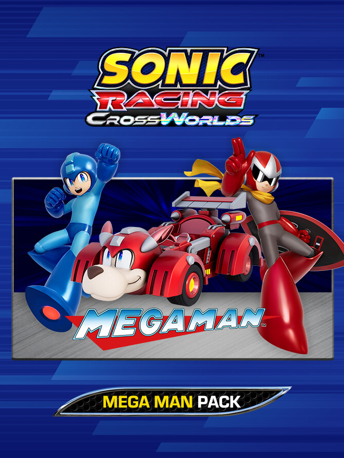 Sonic Racing: CrossWorlds - Mega Man Pack cover