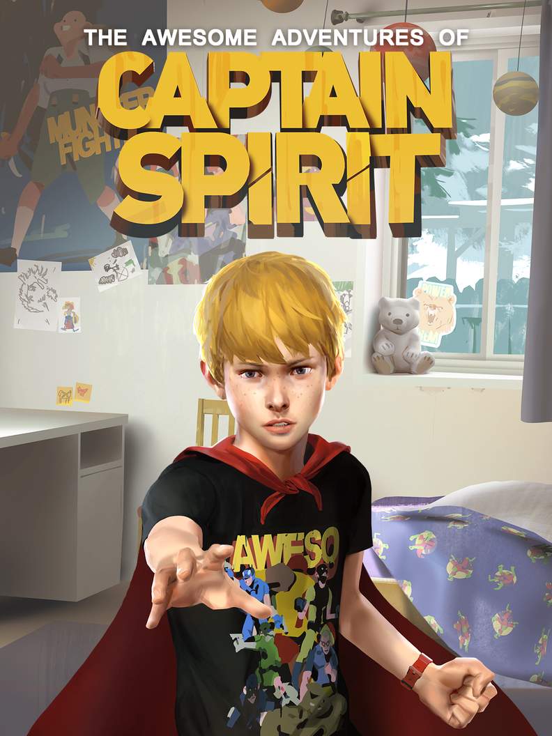 The Awesome Adventures of Captain Spirit cover