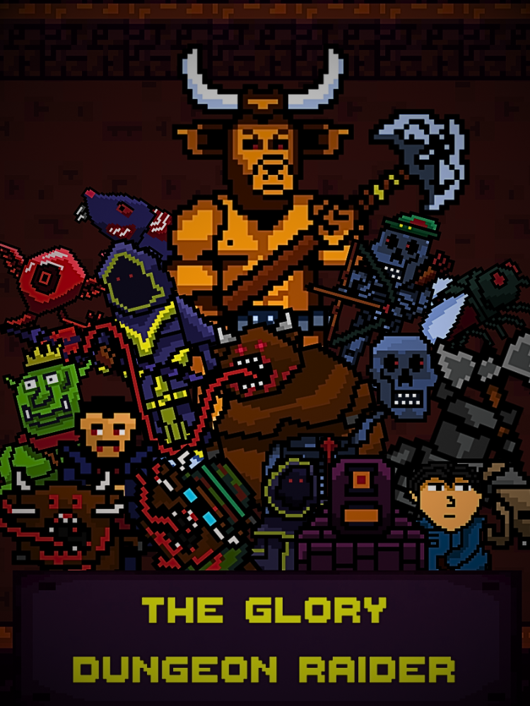 The Glory Dungeon Raider cover
