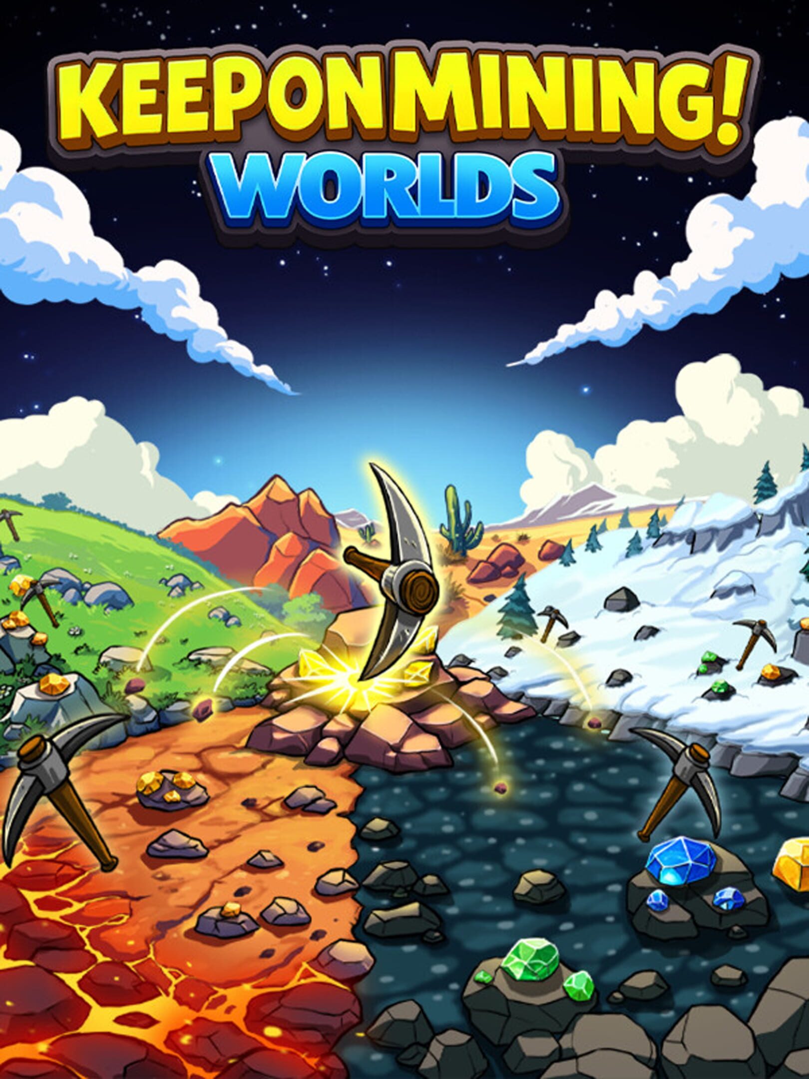 Keep on Mining!: Worlds cover