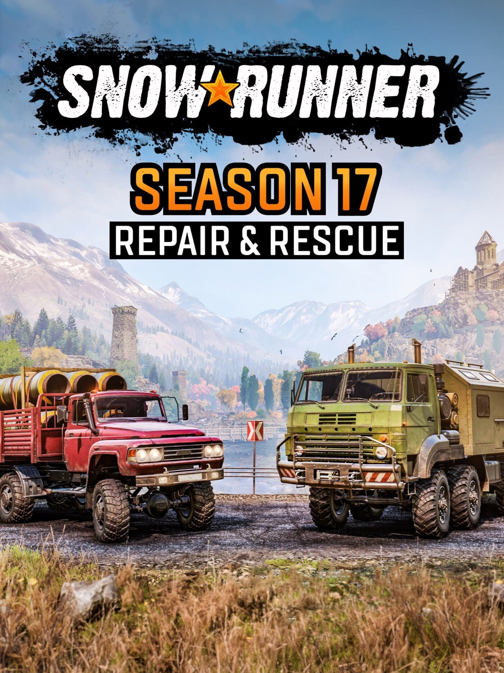 SnowRunner: Season 17 - Repair & Rescue cover